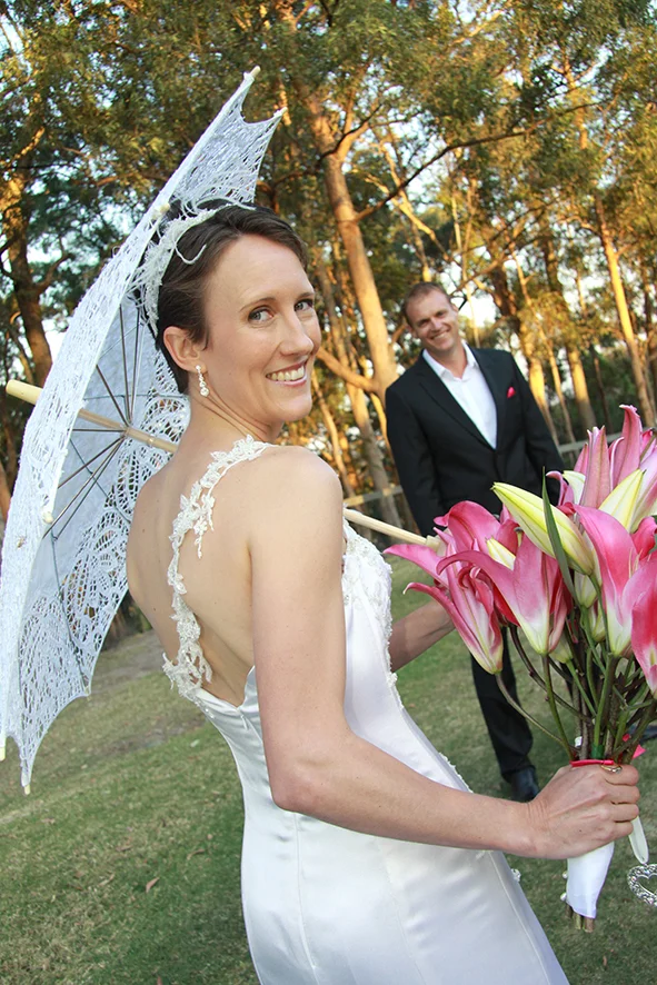 Nicole Leany - Real Bride Wearing Helena Couture Designs