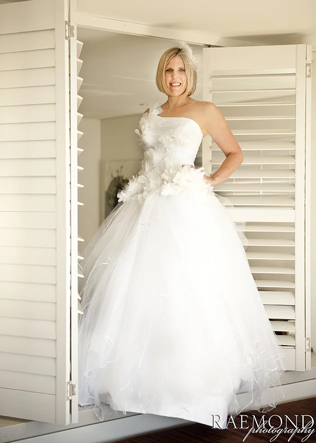Narelle Sharp - Real Brides wearing Helena Couture Designs