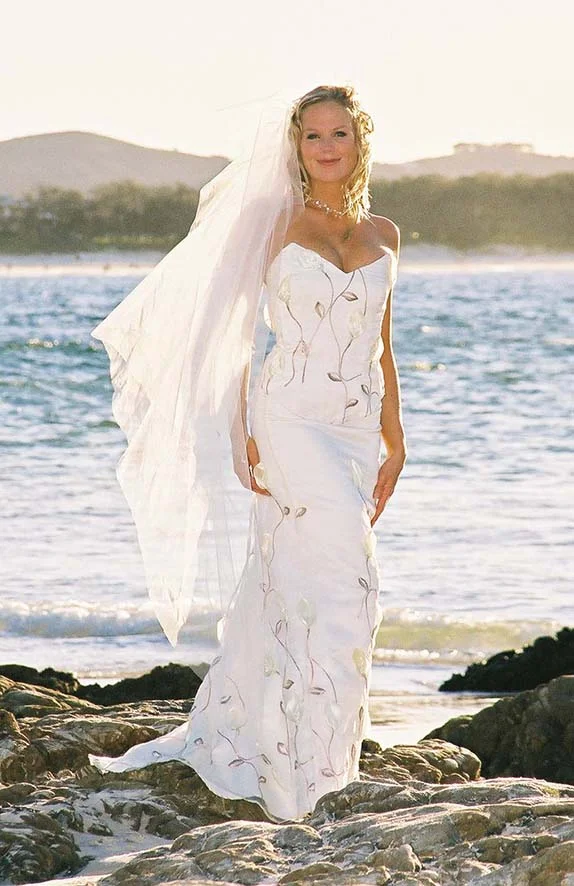 Maj - Real Bride wearing Helena Couture Designs