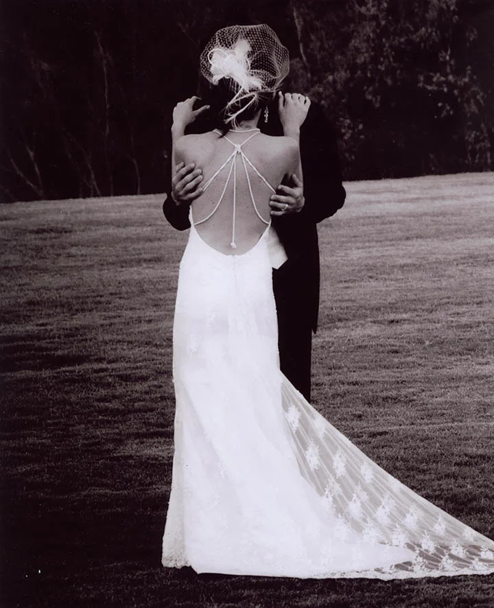 January - Real Bride wearing Helena Couture Designs