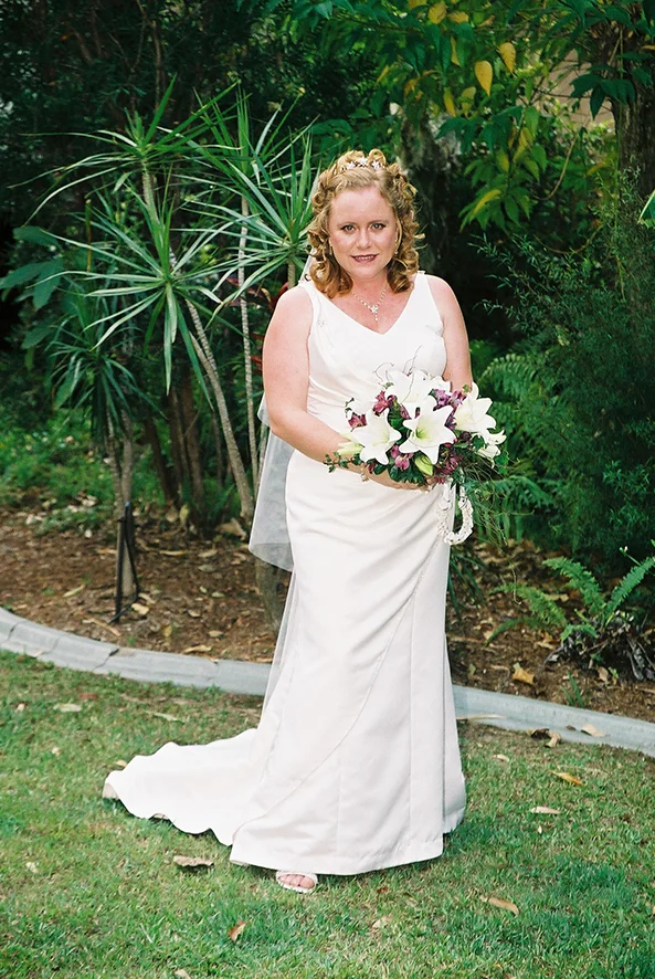 Kassarne - Real Bride wearing Helena Couture Designs