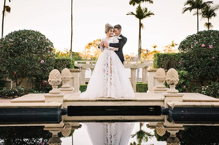 bespoke-bridal-designer-helena-couture-designs-custom-wedding-dresses-gold-coast-brisbane-affordable-boho-2019-photoshoot-sanctuary-cove-intercontinental-couple-reflection.jpg