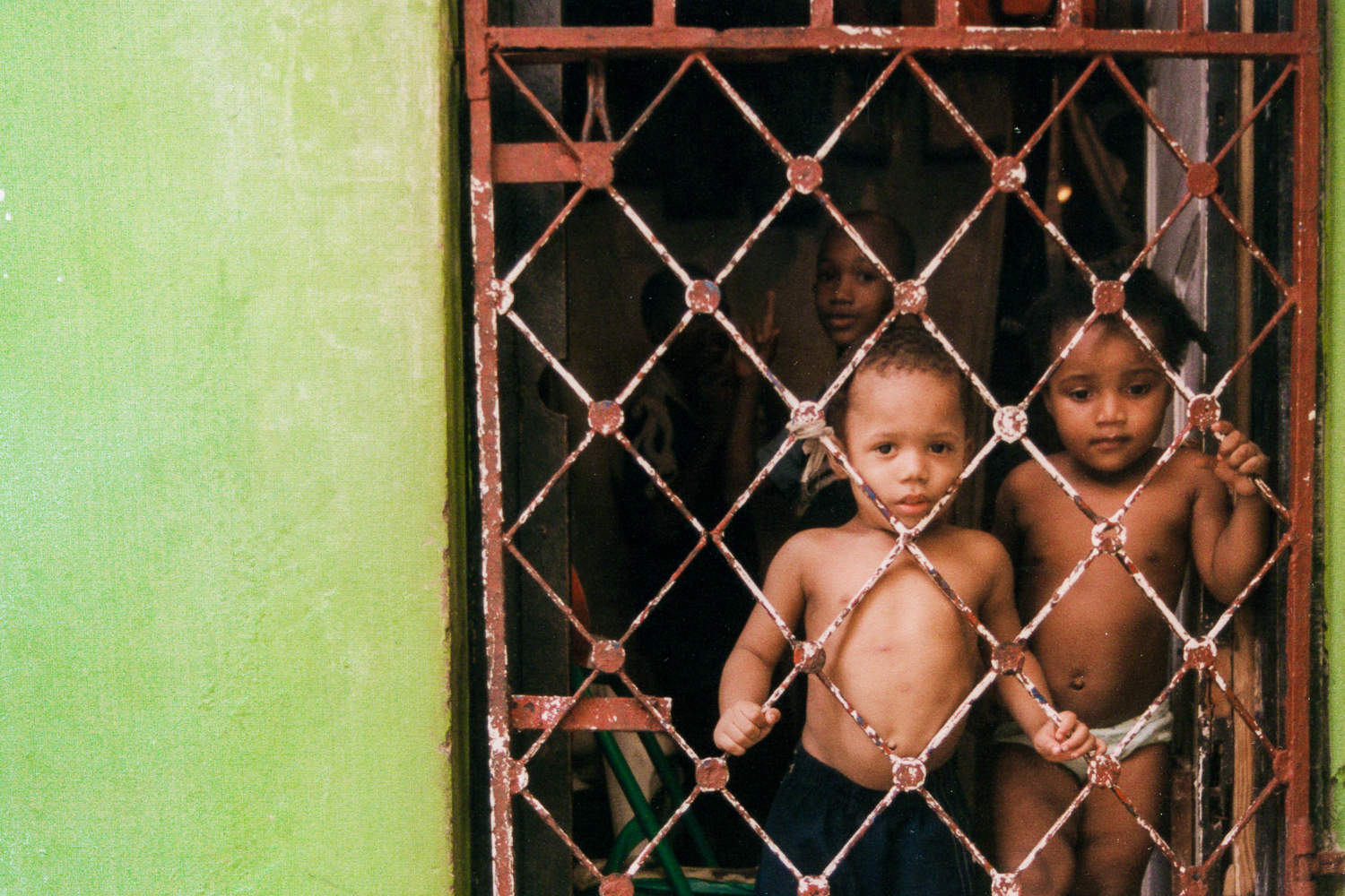 three children