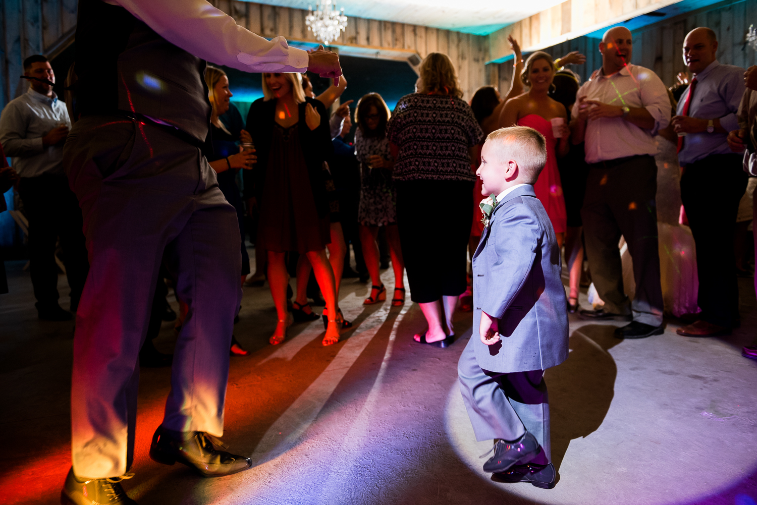 ring bearer dancing