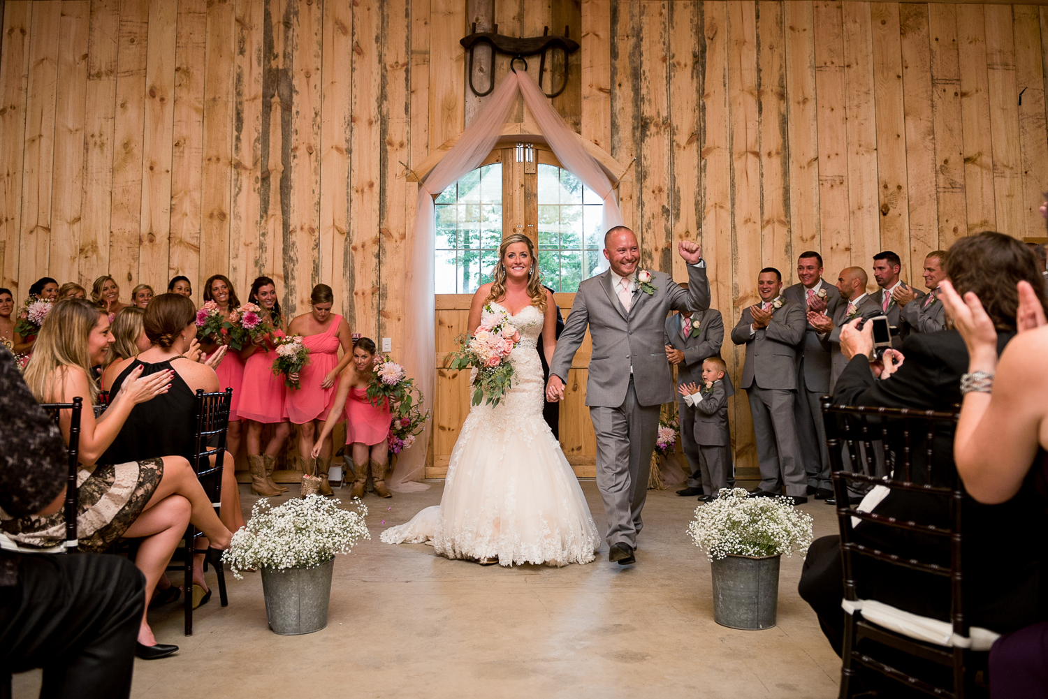 bride and groom introduction