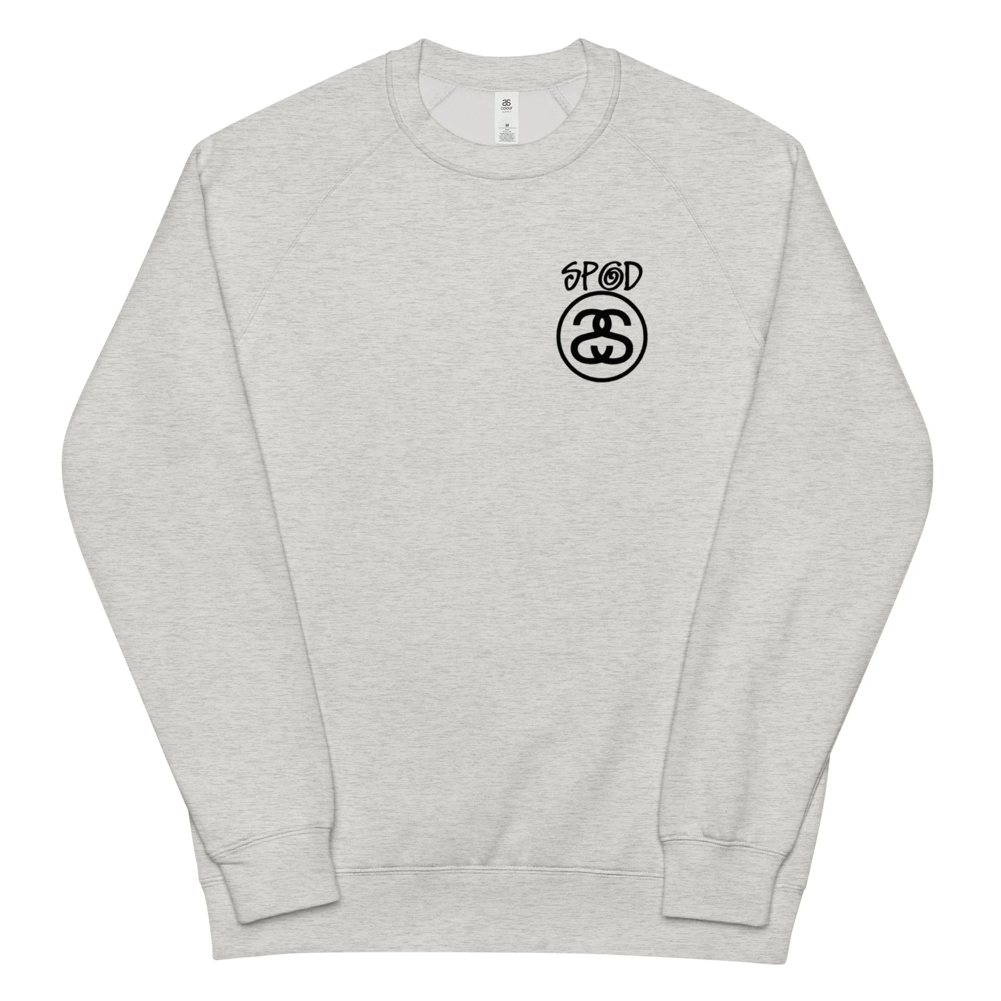 unisex-raglan-sweatshirt-white-marle-front-633be20f8bbdb.jpg