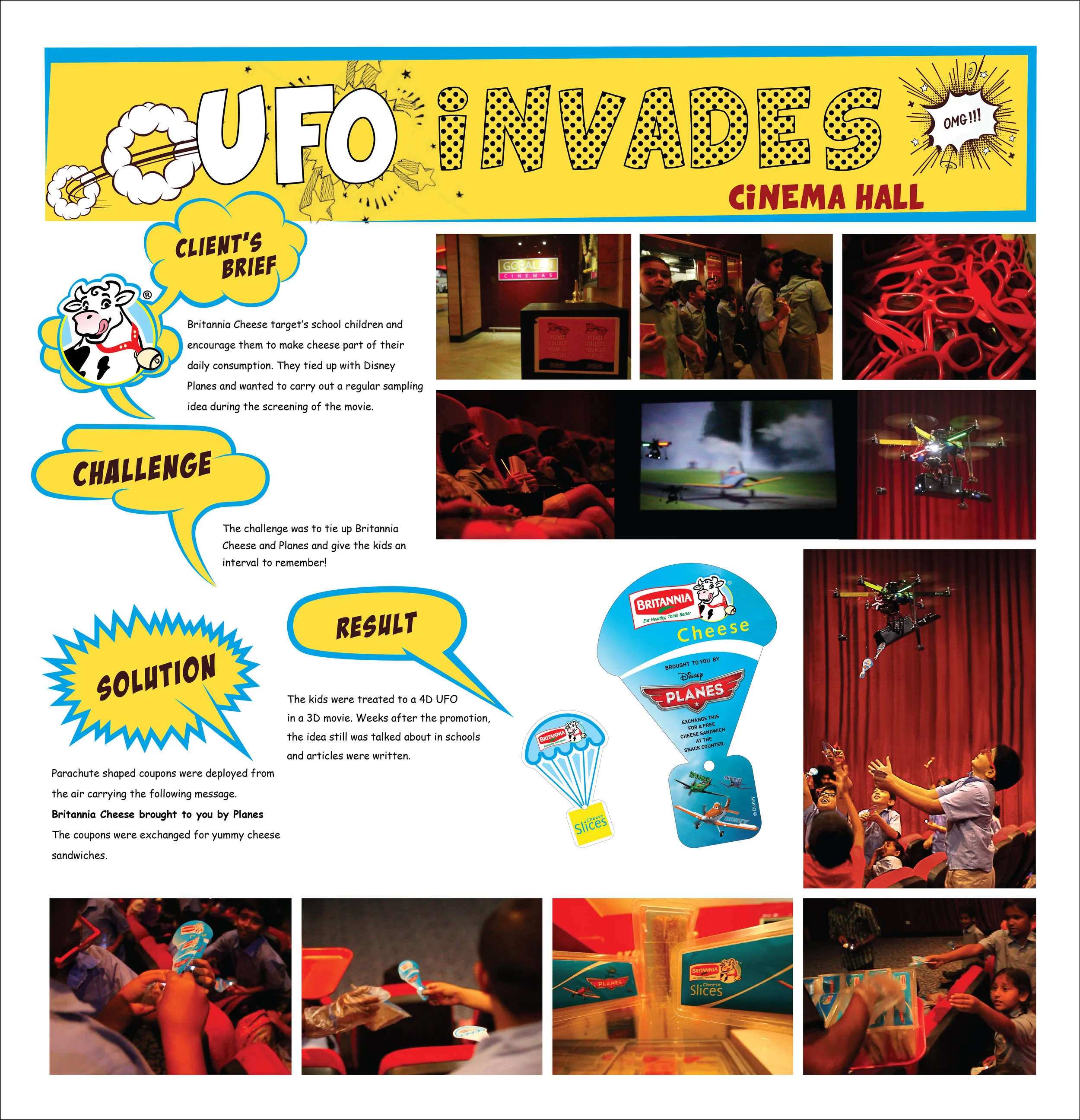 BRITANNIA CHEESE DISNEY PLANES PROMO