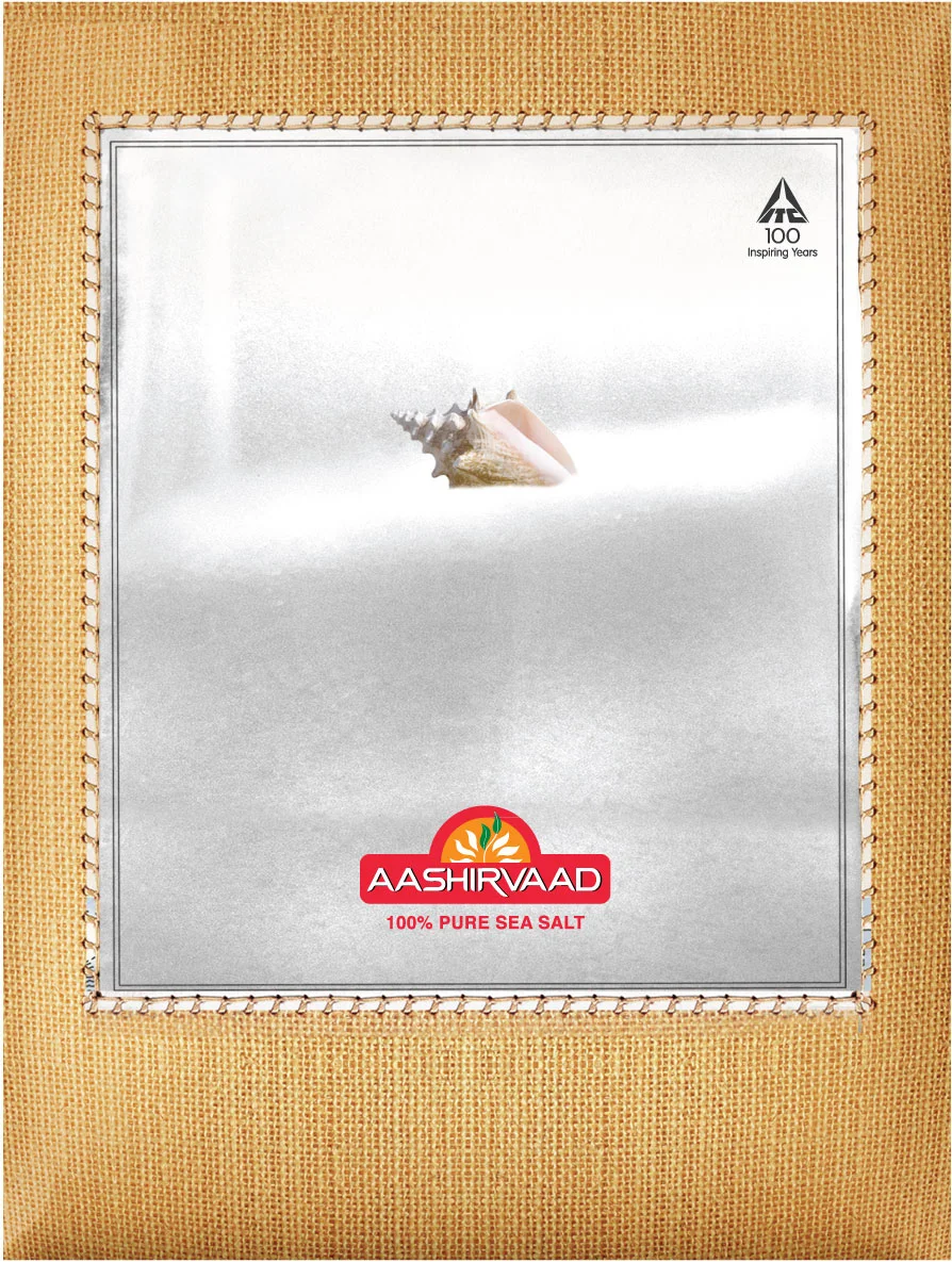  Packaging Campaign for ITC Aashirwaad Sea Salt 