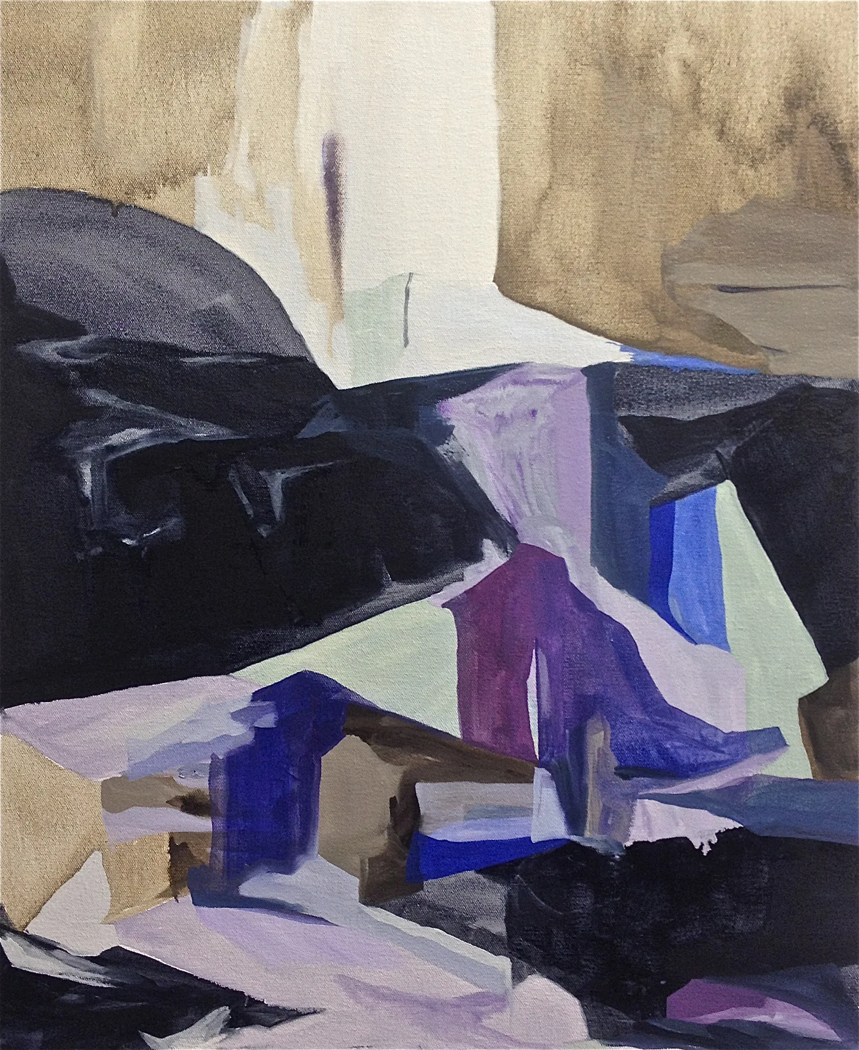 Untitled, Oil on canvas 40 x 56 cm