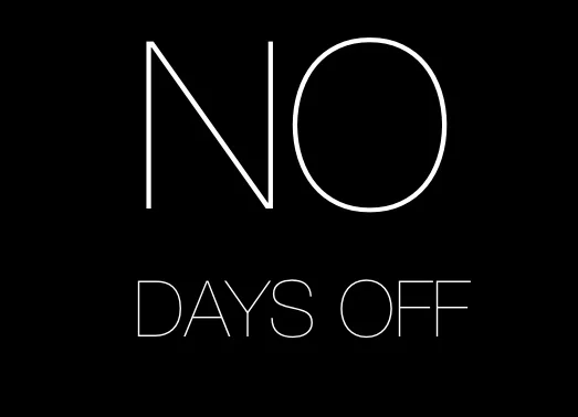No Zero Days - How To Make Progress on Rest Days