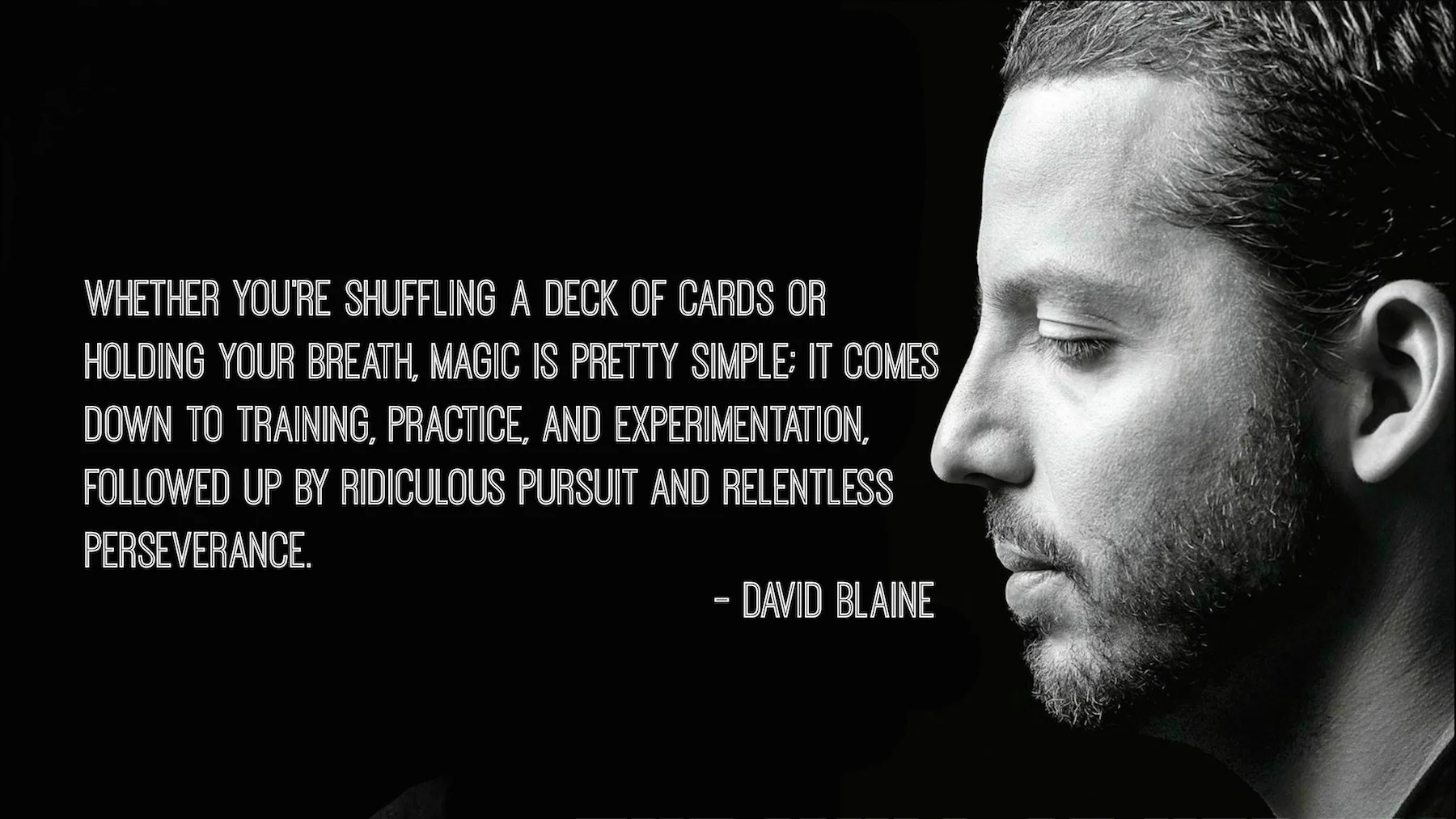How David Blaine Developed His Insane Willpower