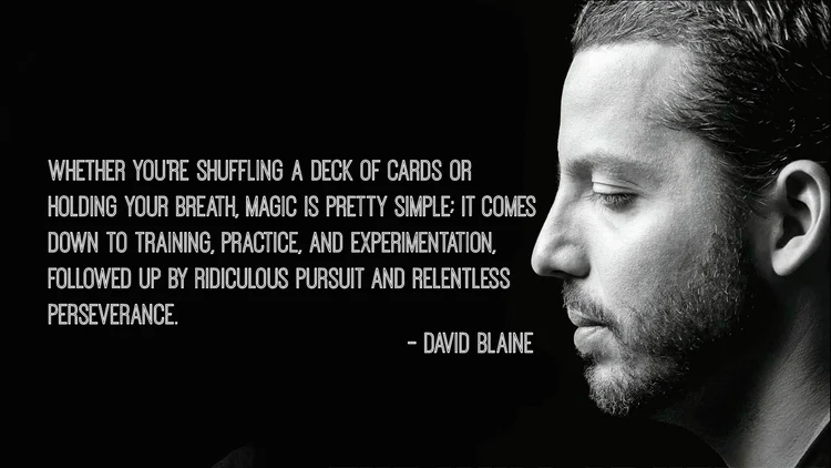 How David Blaine Developed His Insane Willpower Willpowered