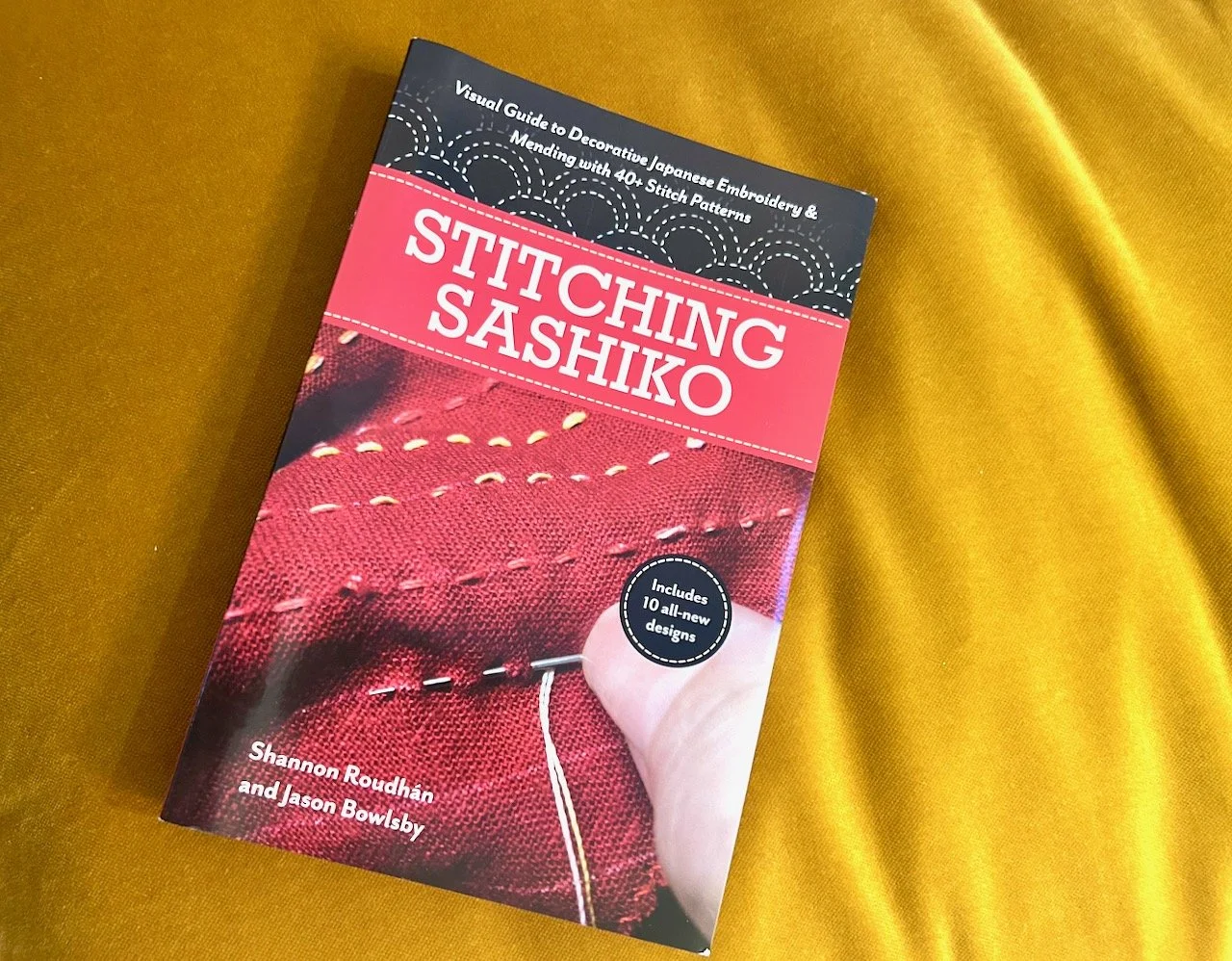 Stitching Sashiko book - a new kind of stitching to embrace