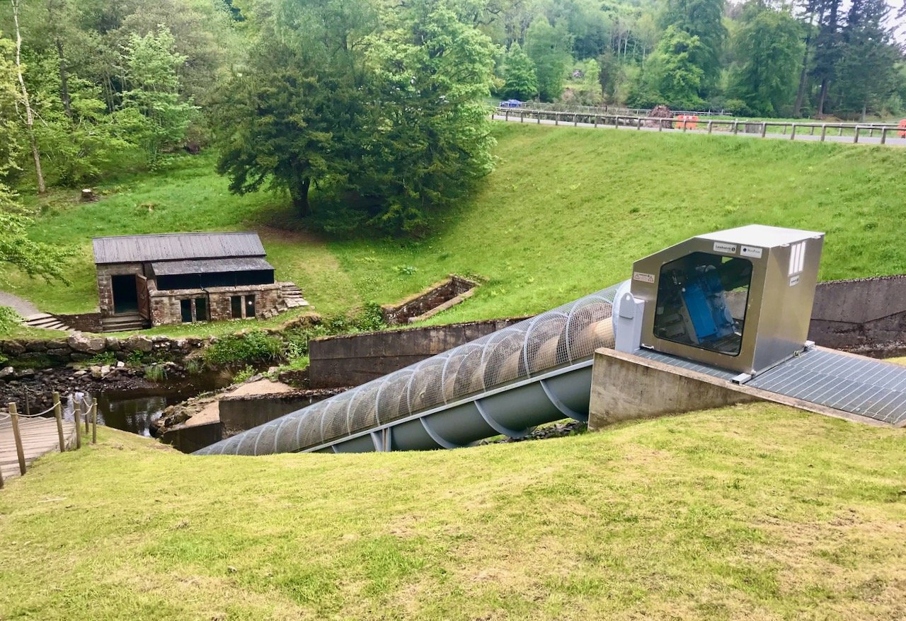 The hydro electric power 'spring' at Cragside NT