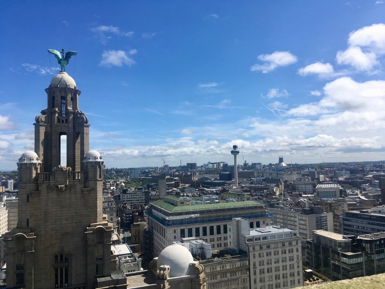 Looking at views across the city