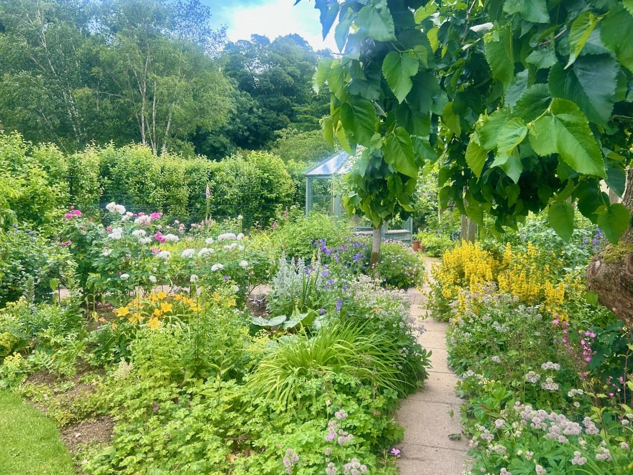 the view as you enter the Ornamental Kitchen Garden