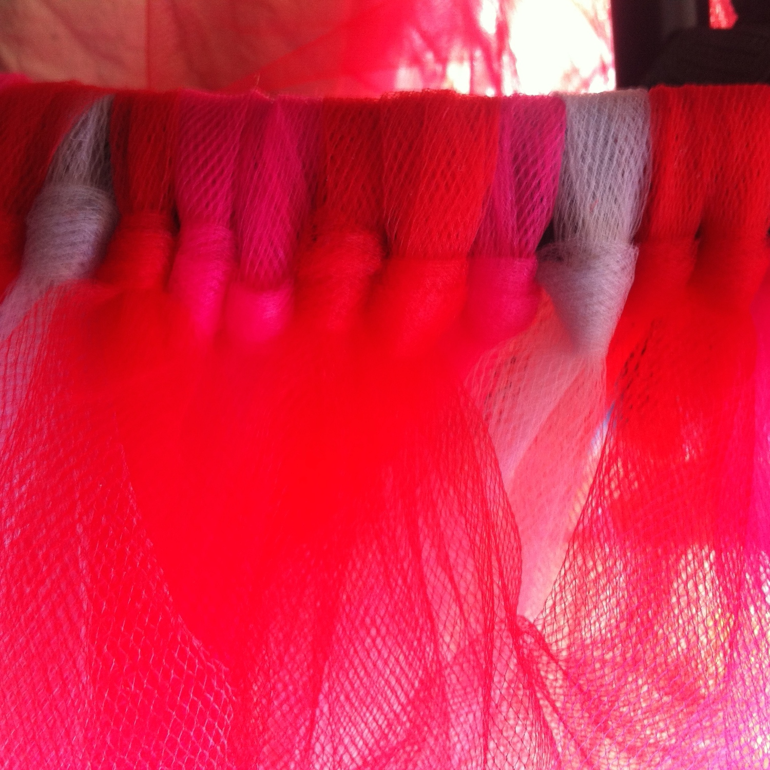A close up of the waistband