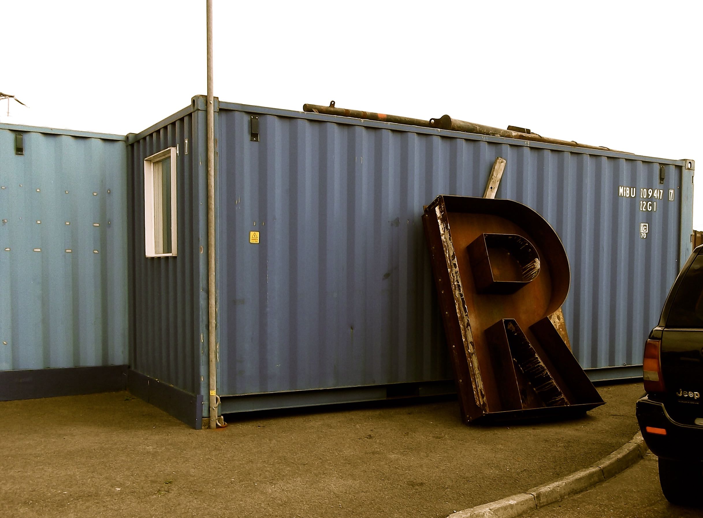 'R' - THIS, SADLY WOULDN'T FIT ON THE BACK OF MY BIKE