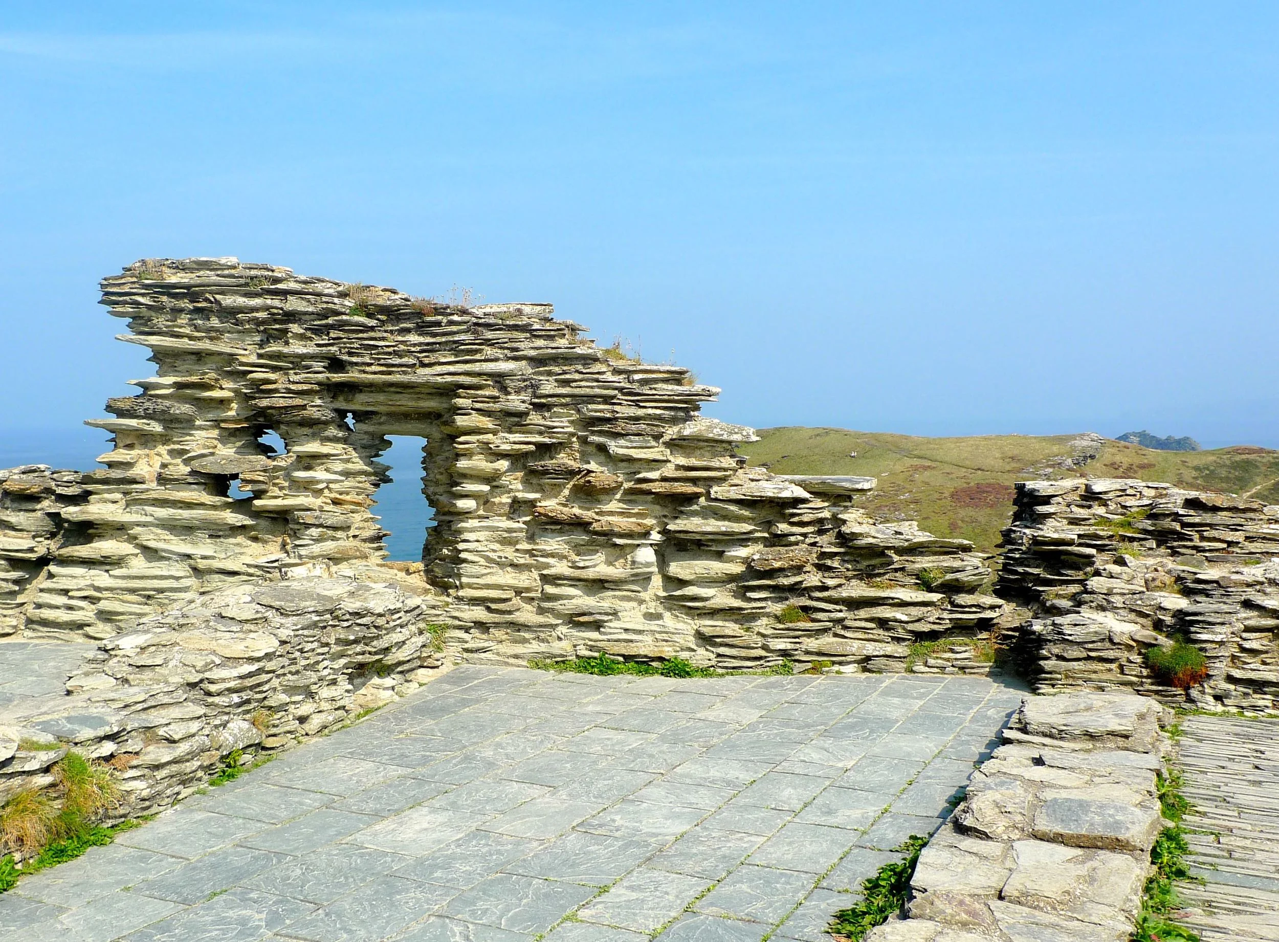 Tintagel Castle and 148 steps for starters...