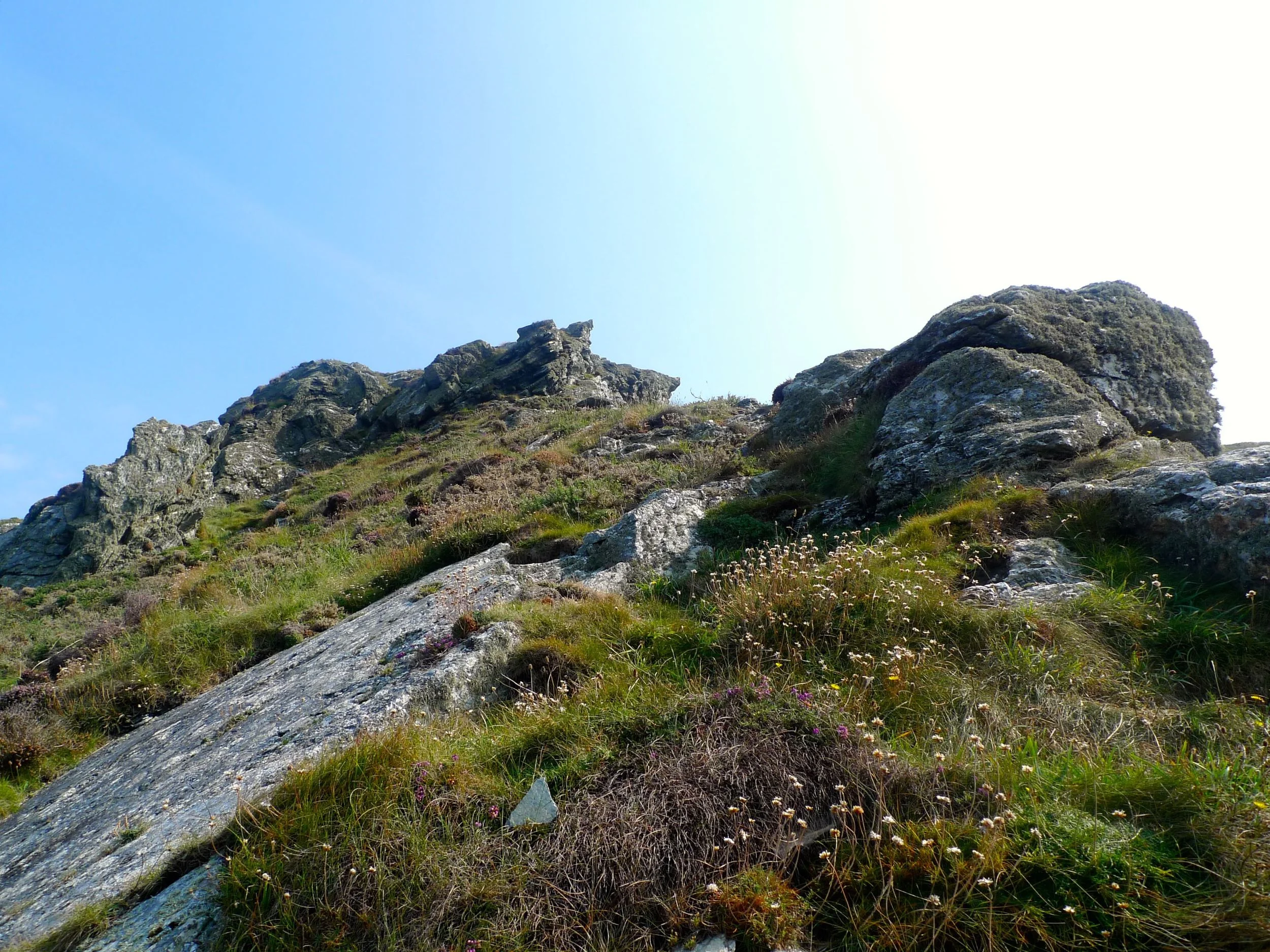 Heading upwards on Barras Nose.jpg
