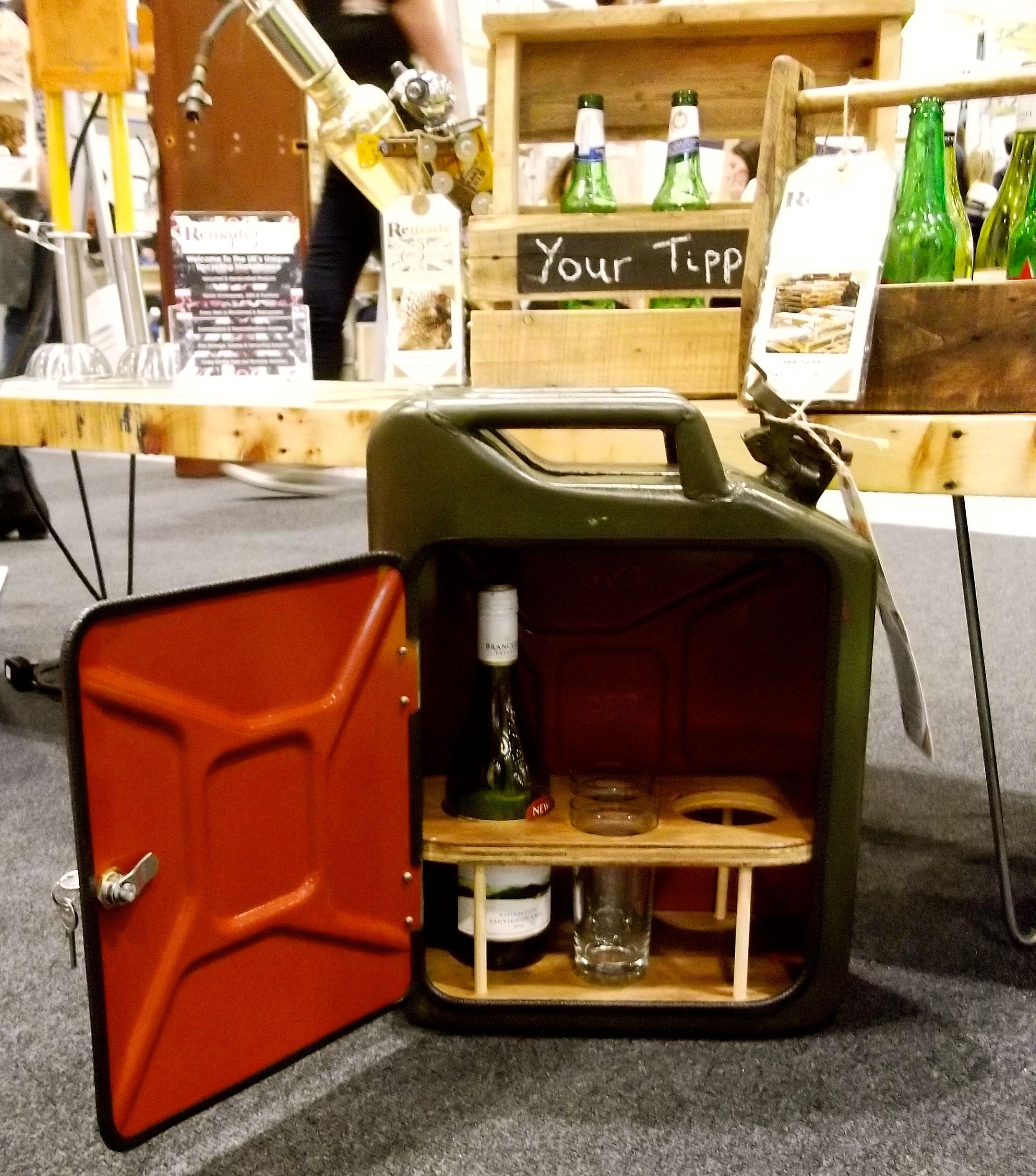A JERRY CAN MINI-BAR