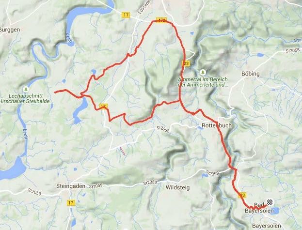 OUR ROUTE FOR DAY 3