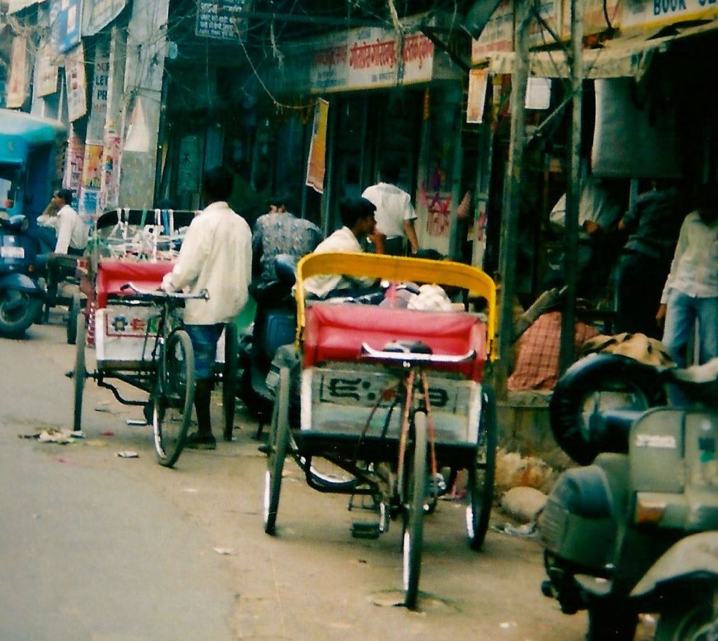 RICKSHAWS IN DEHLI