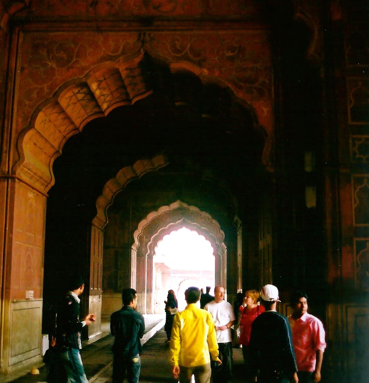 THE LAHORE GATE, ENTRANCE TO THE RED FORT IN DEHLI