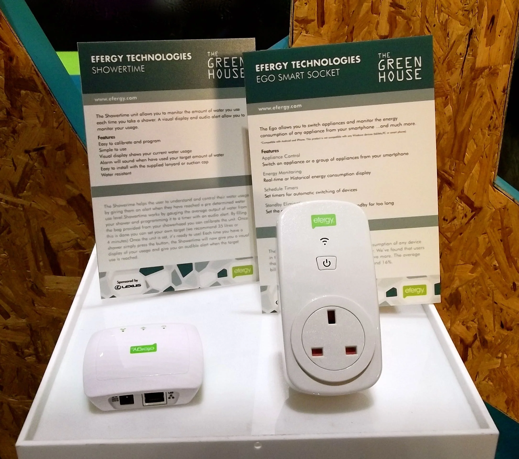 SHOWERTIME AND THE EGO SMART SOCKET BY EFERGY TECHNOLOGIES