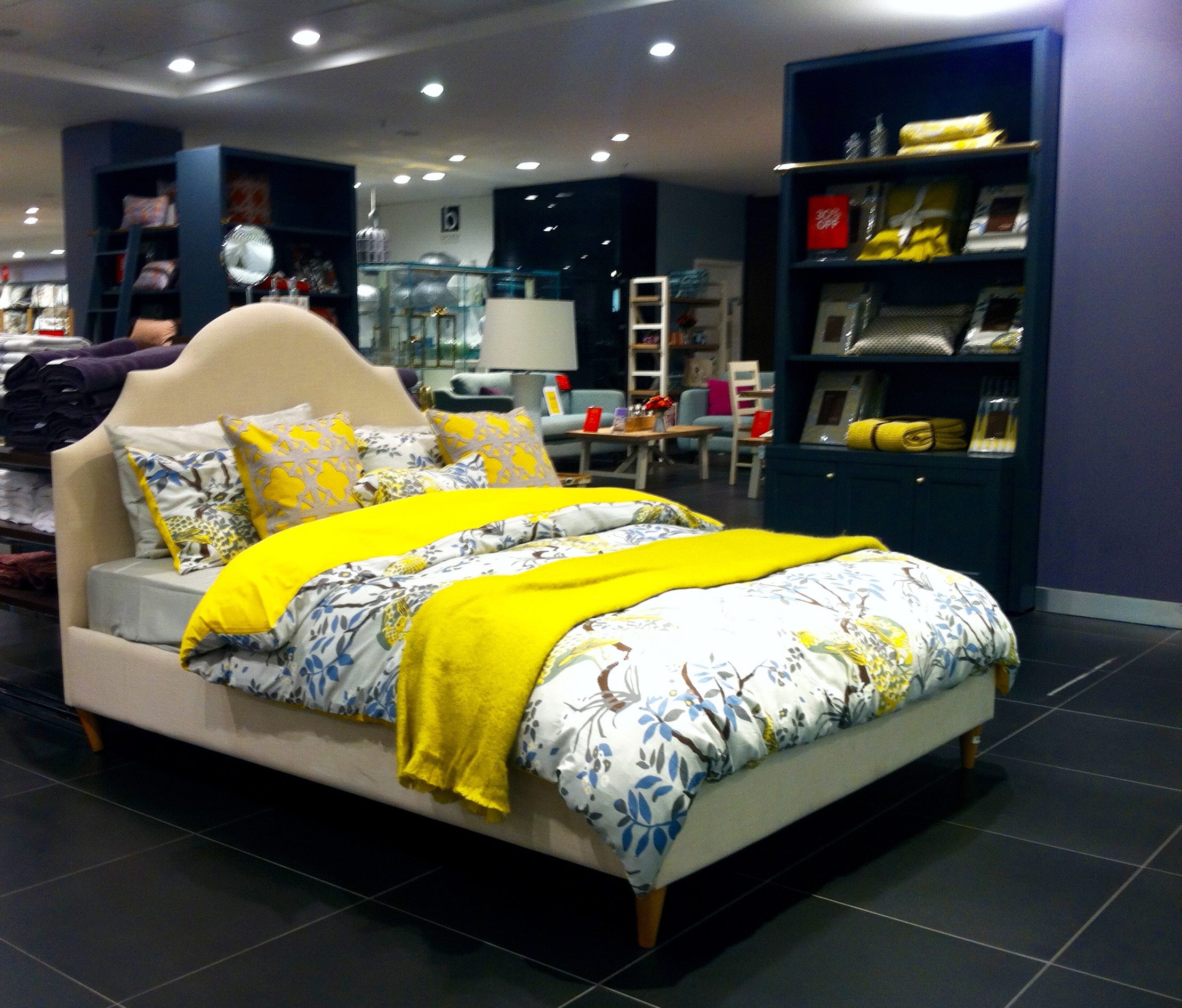 ACCENTS OF YELLOW IN HOUSE OF FRASER