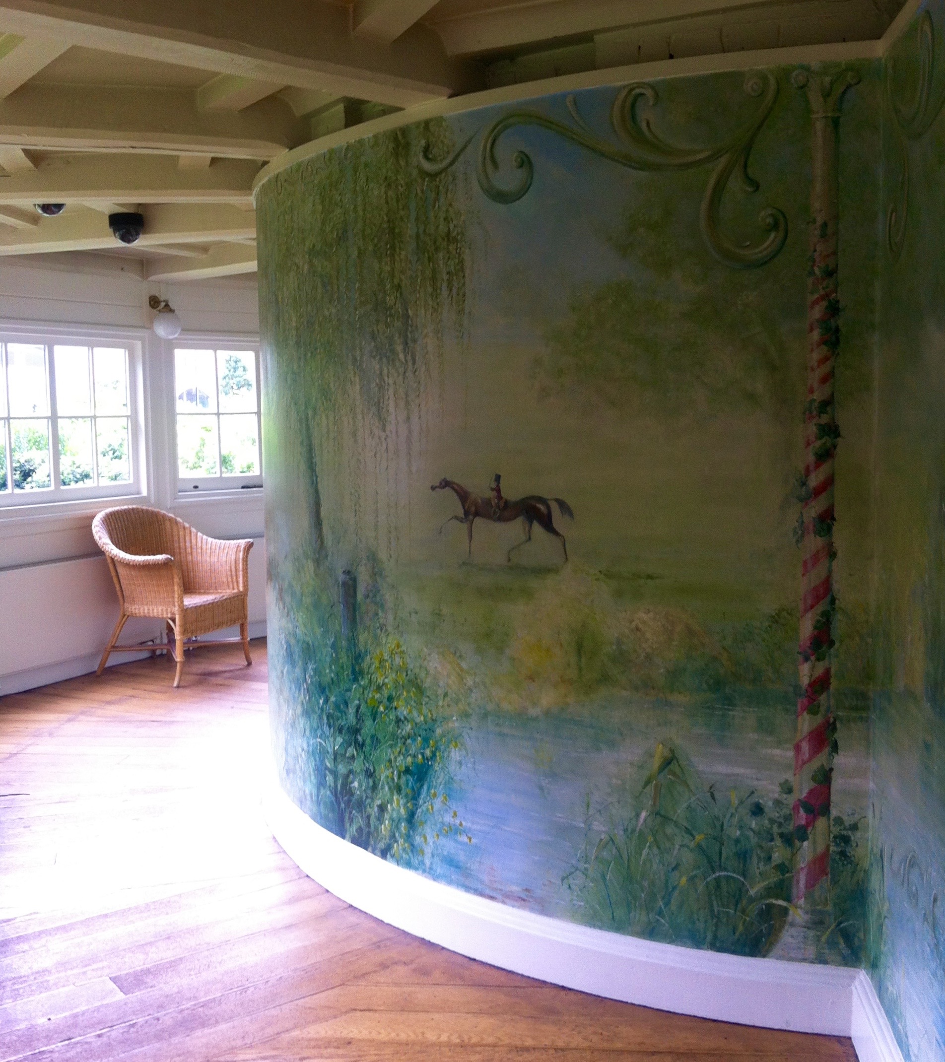 THE GARDEN READING ROOM AT THE GEFFRYE MUSEUM