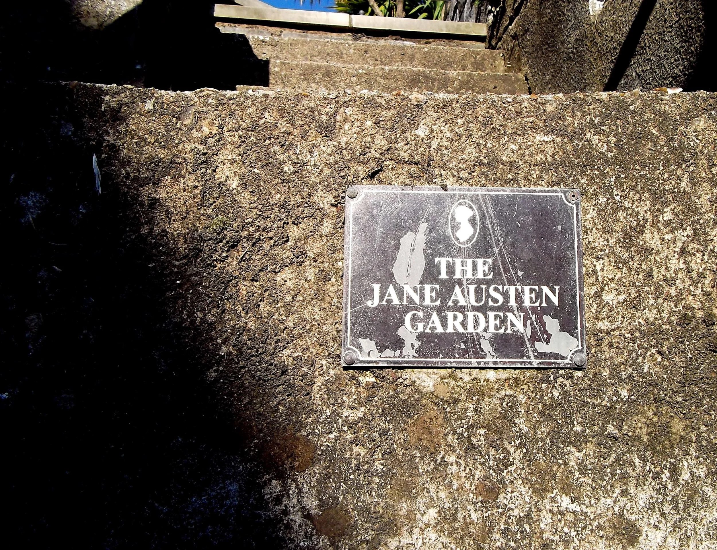 The Jane Austen garden in Lyme Regis