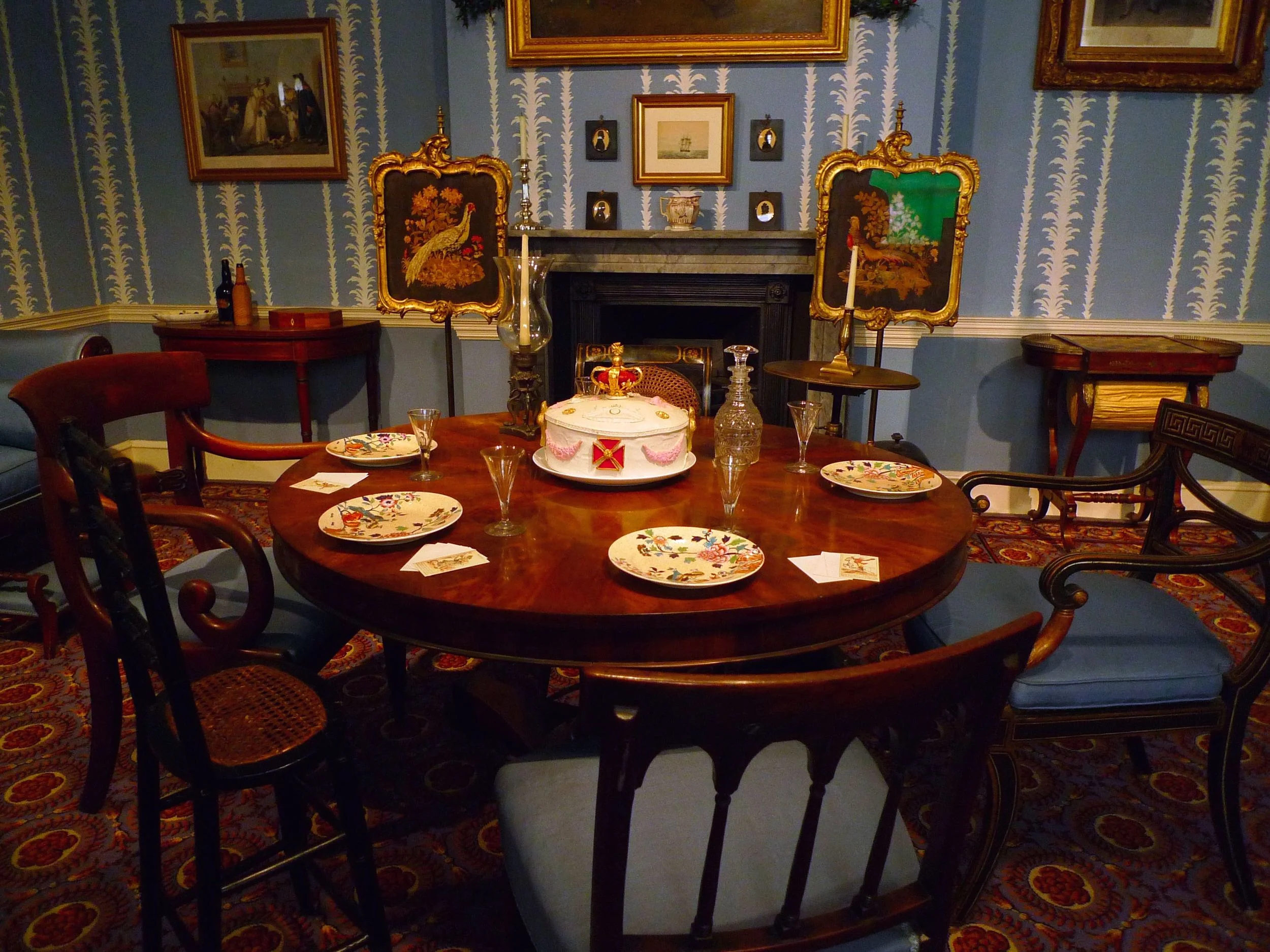 A DRAWING ROOM IN 1830