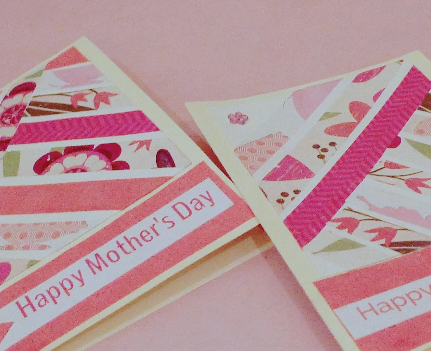 Mothers Day card close-up