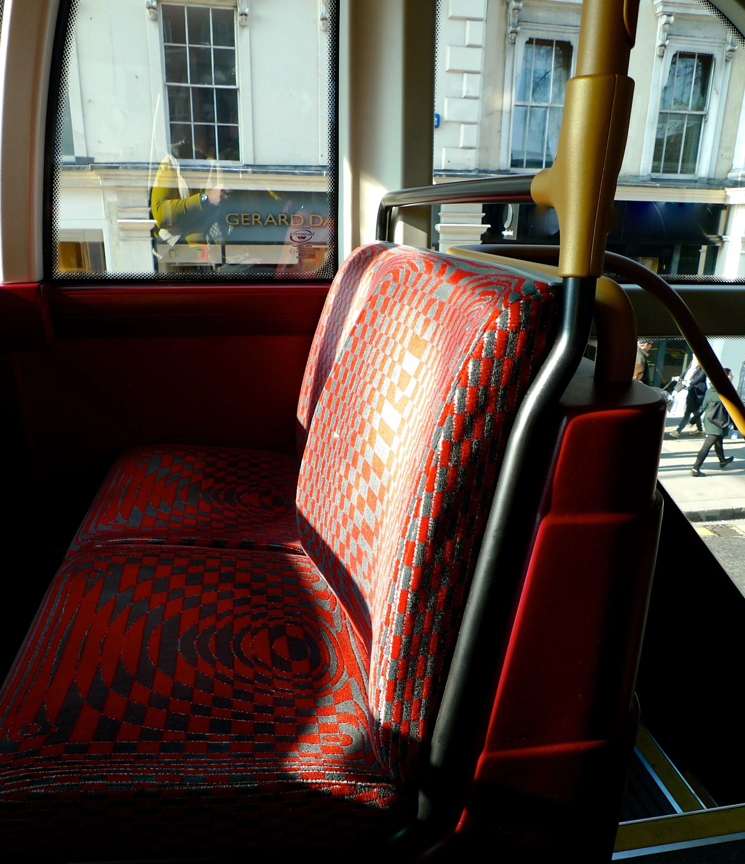 top deck front seats