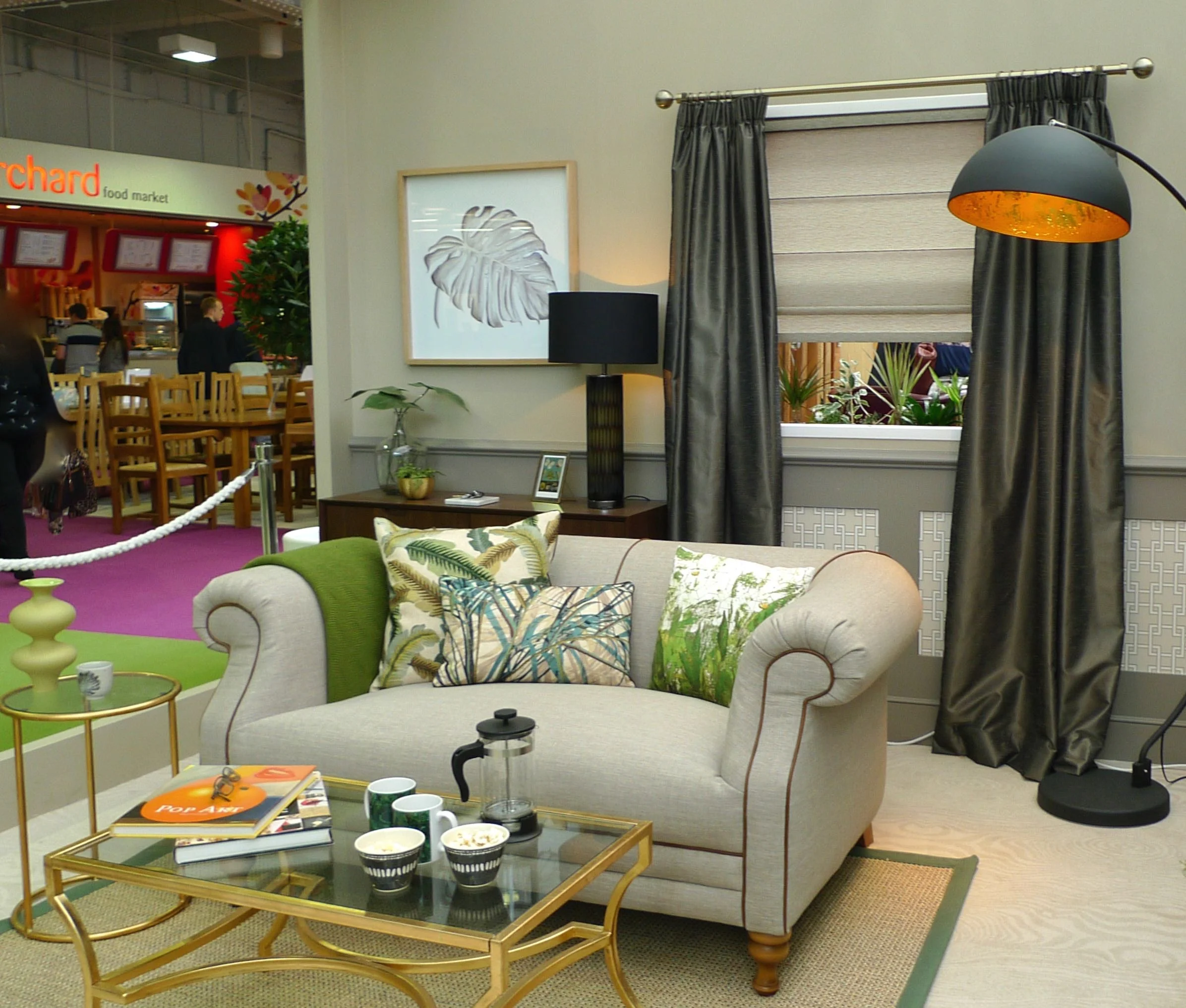 Botanical living room