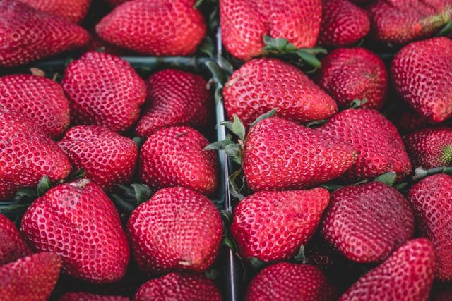 strawberries from unsplash