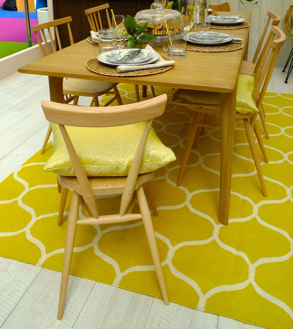 a statement rug