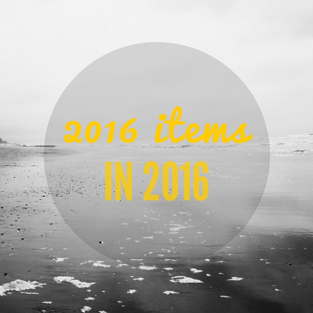 This year - well in March - I decided to see how many things I could get rid of in the year.  I set myself a target of 2016 items, I'm not sure if I'll make it but it'll be interesting to see how it goes