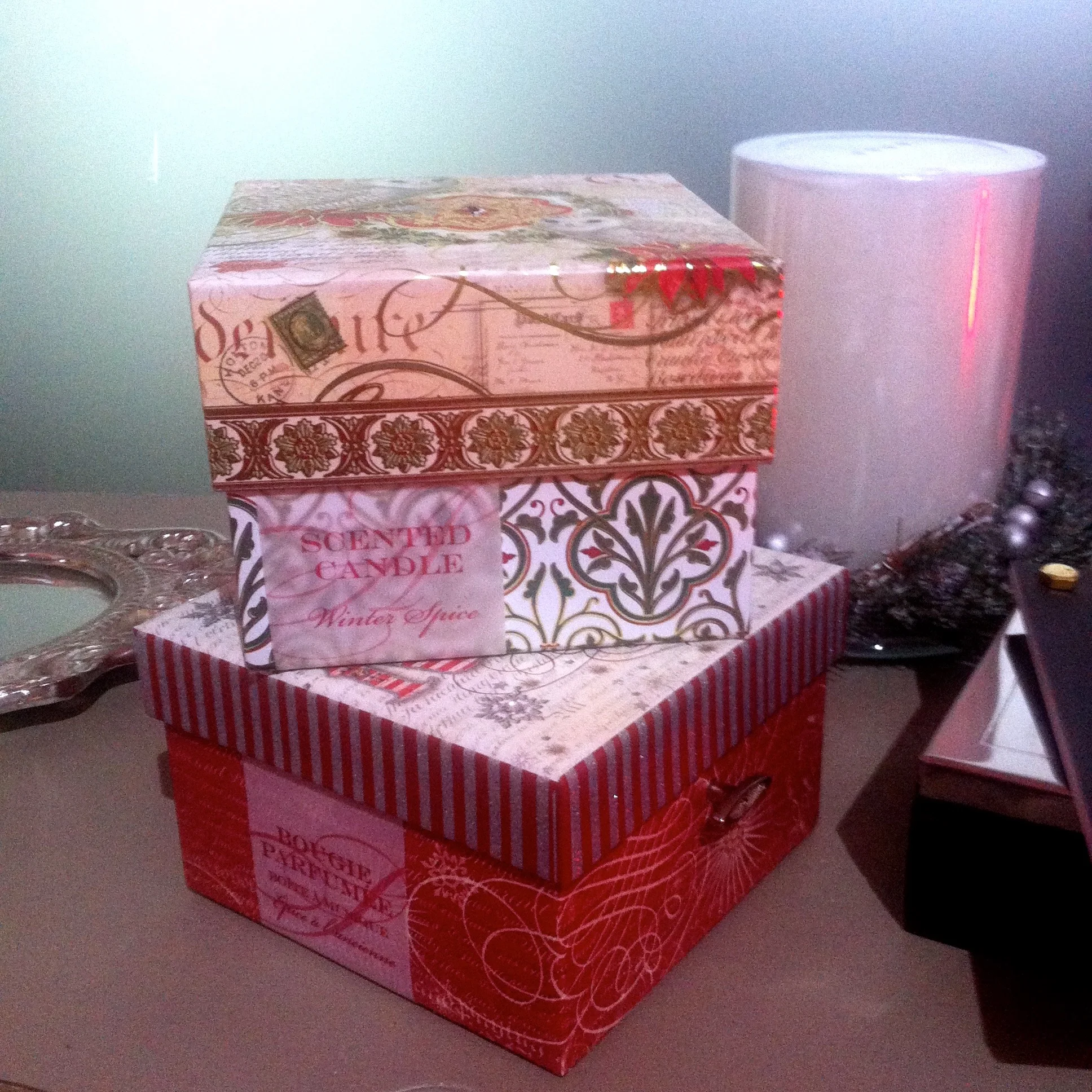 Scented candles