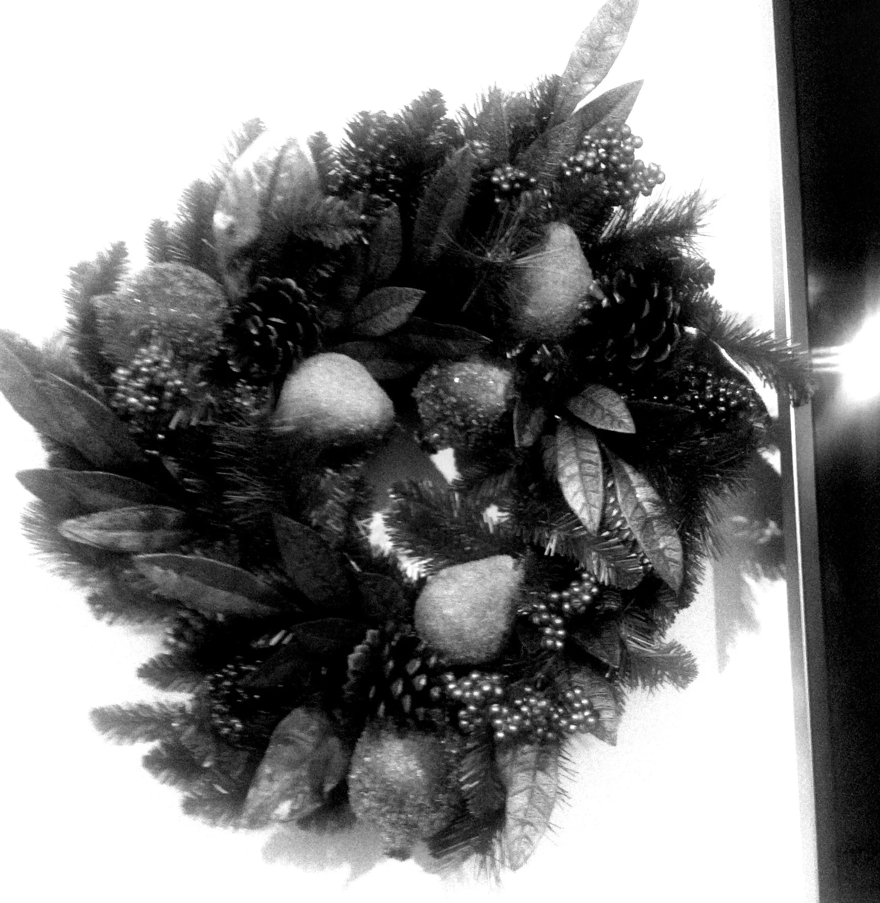 A christmas wreath