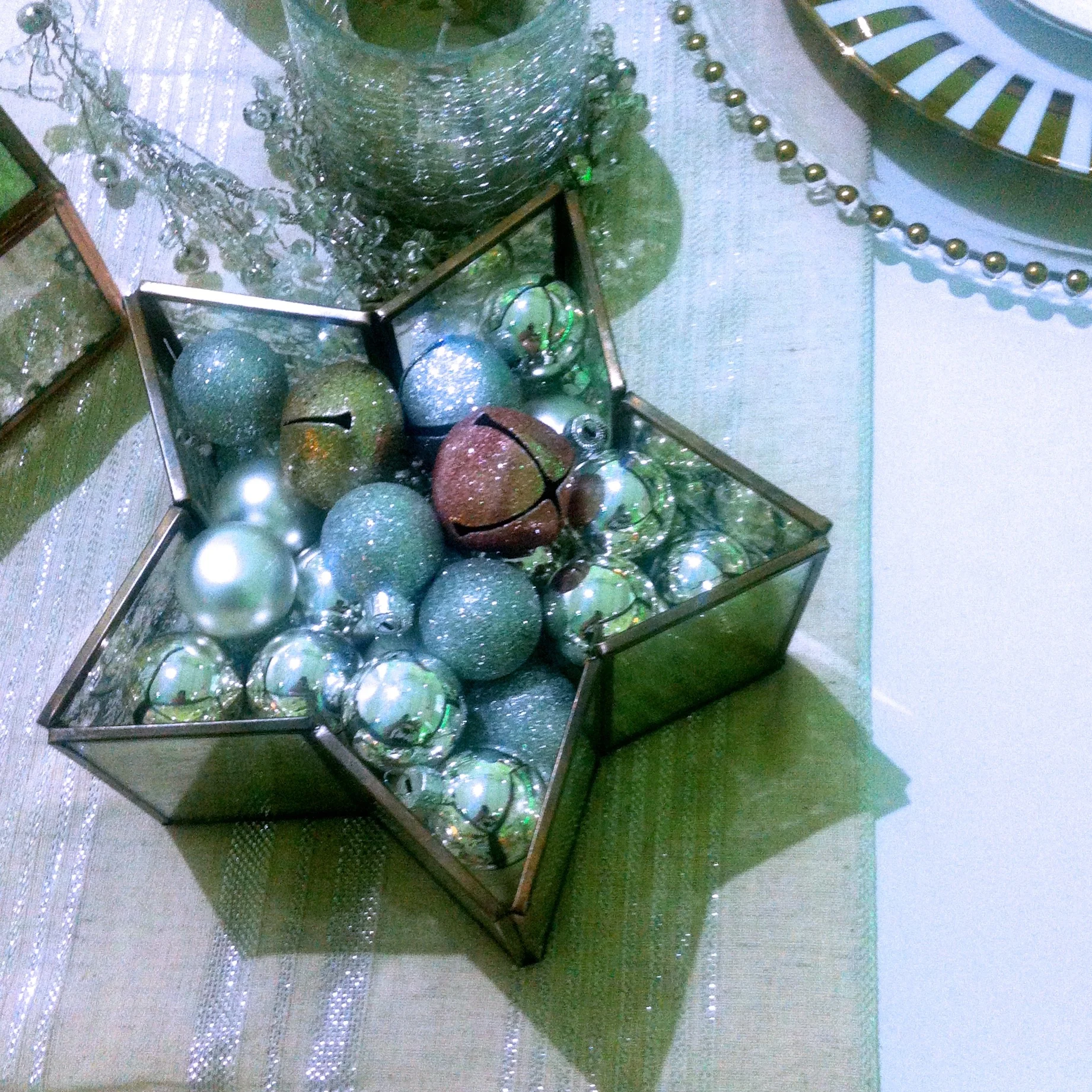 Jingle bells and baubles