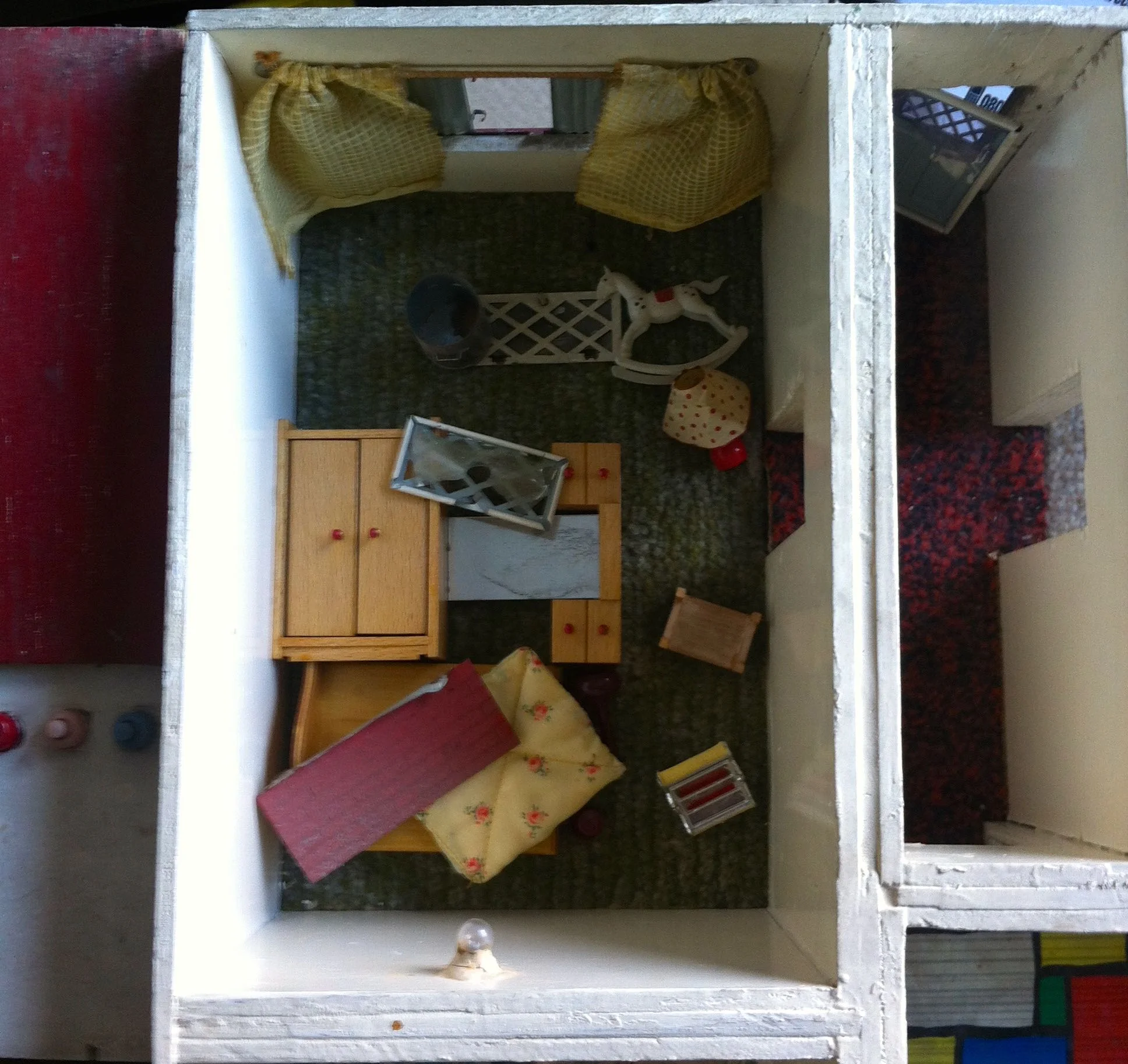 AND A SIMILAR SCENE IN THE BEDROOM