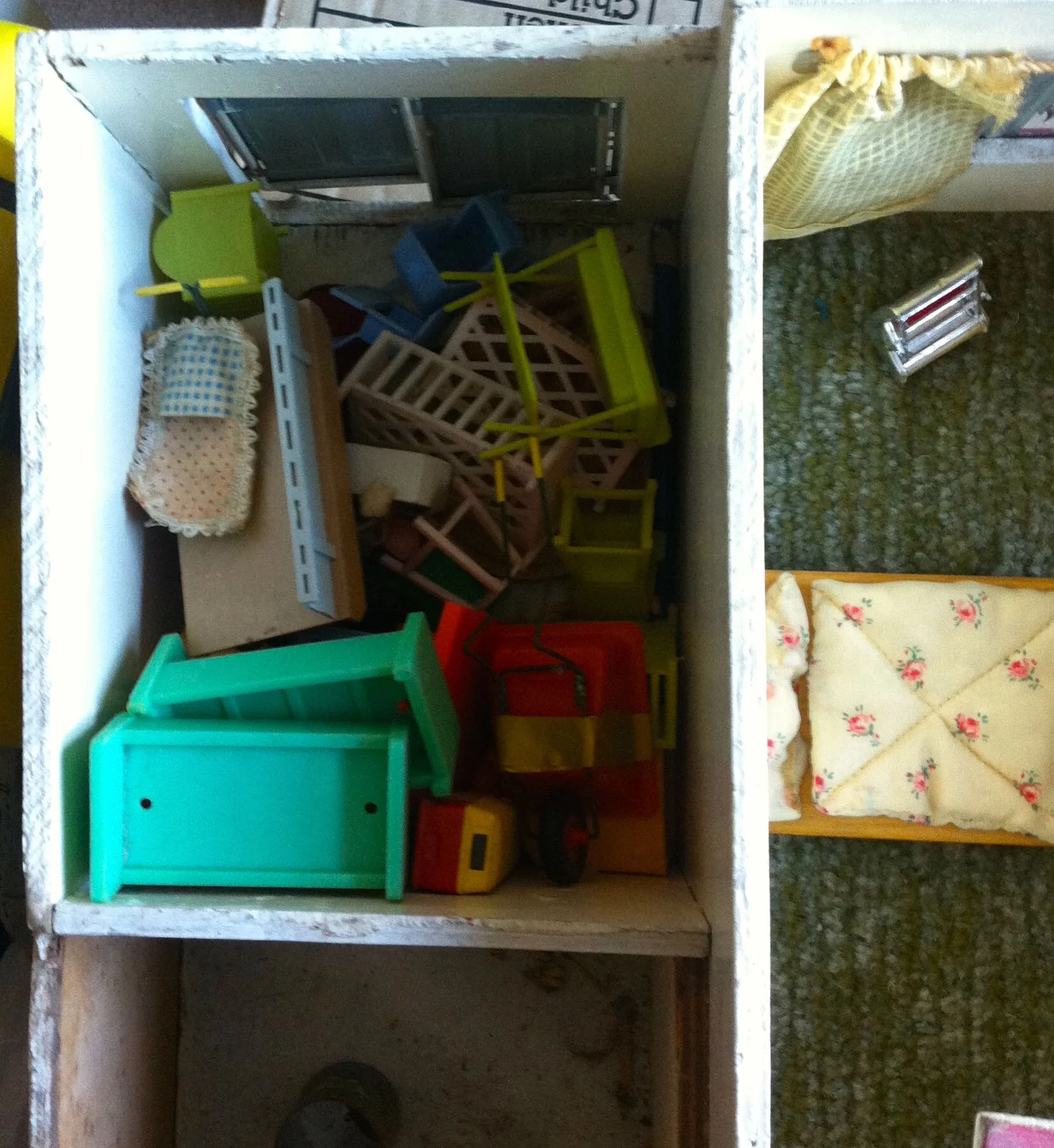 BUT NO PROGRESS IN THE GARAGE