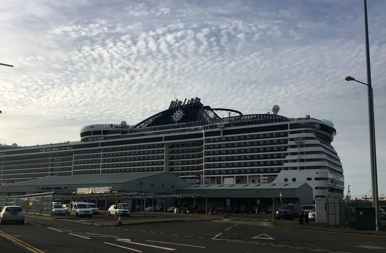 The MSC Preziosa is an impressive ship