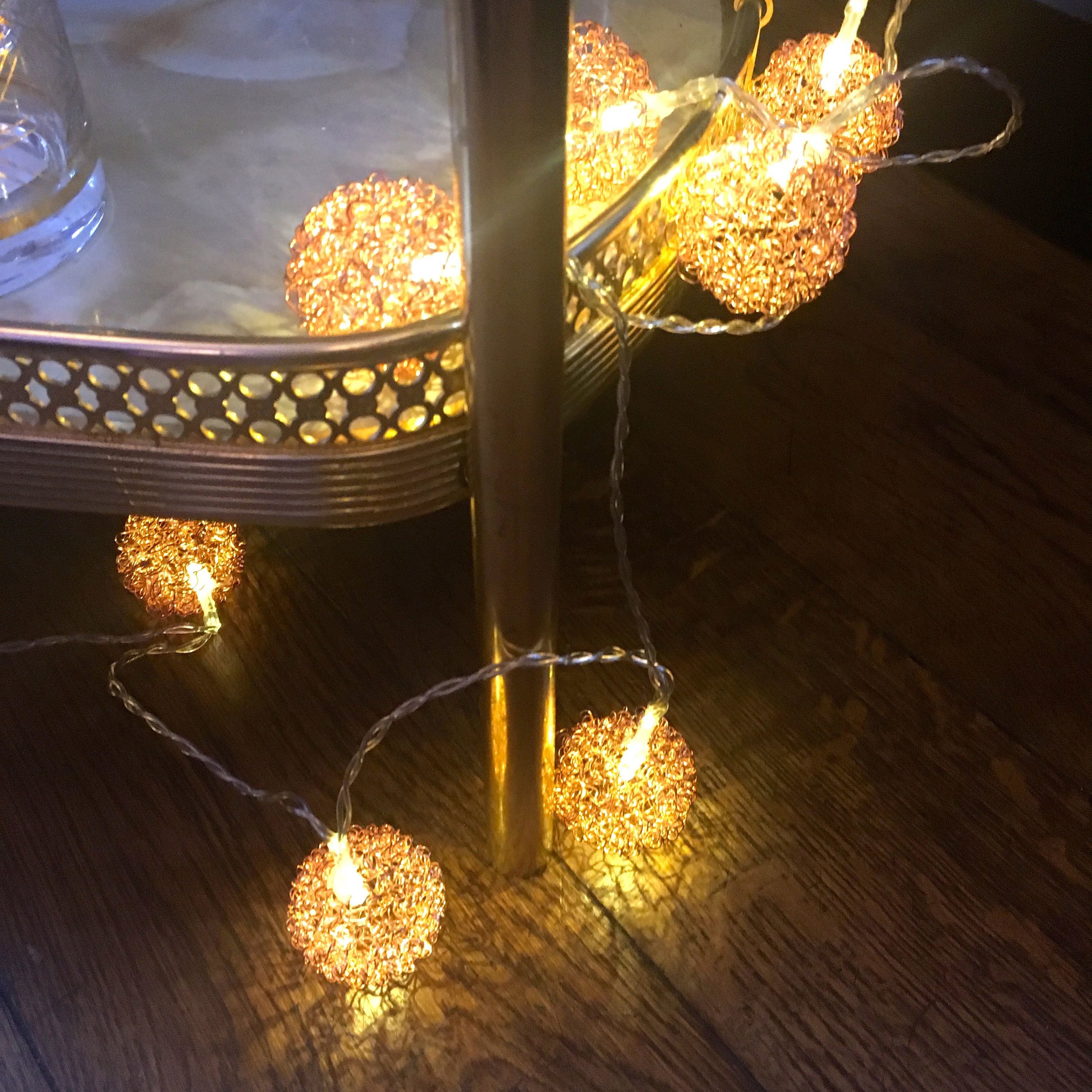 Glitzy lights from HomeSense