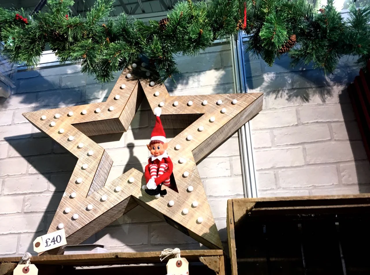 LOVE THE STAR, LESS SURE ABOUT THAT ELF