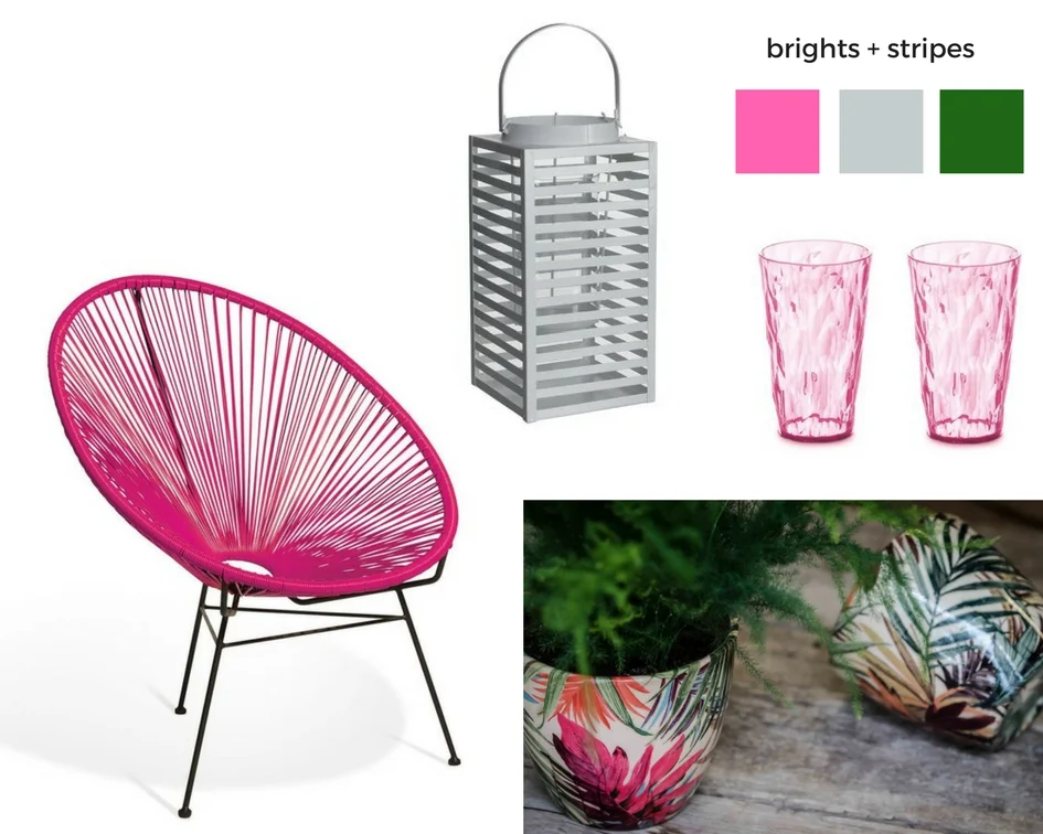 1 brights + stripes - items from Wayfair