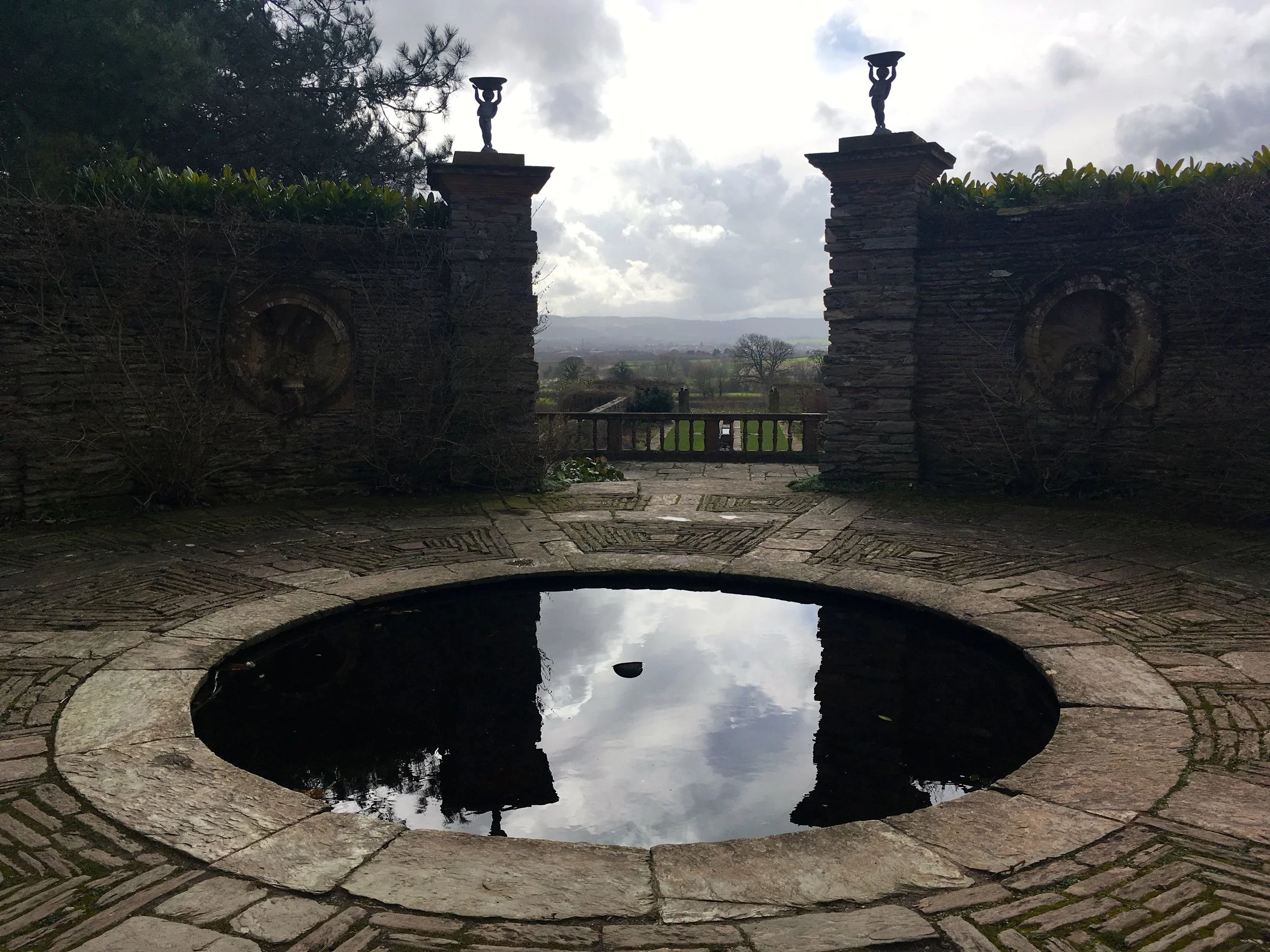 THE SYMMETRICAL VIEW FROM THE VICTORIAN TERRACE