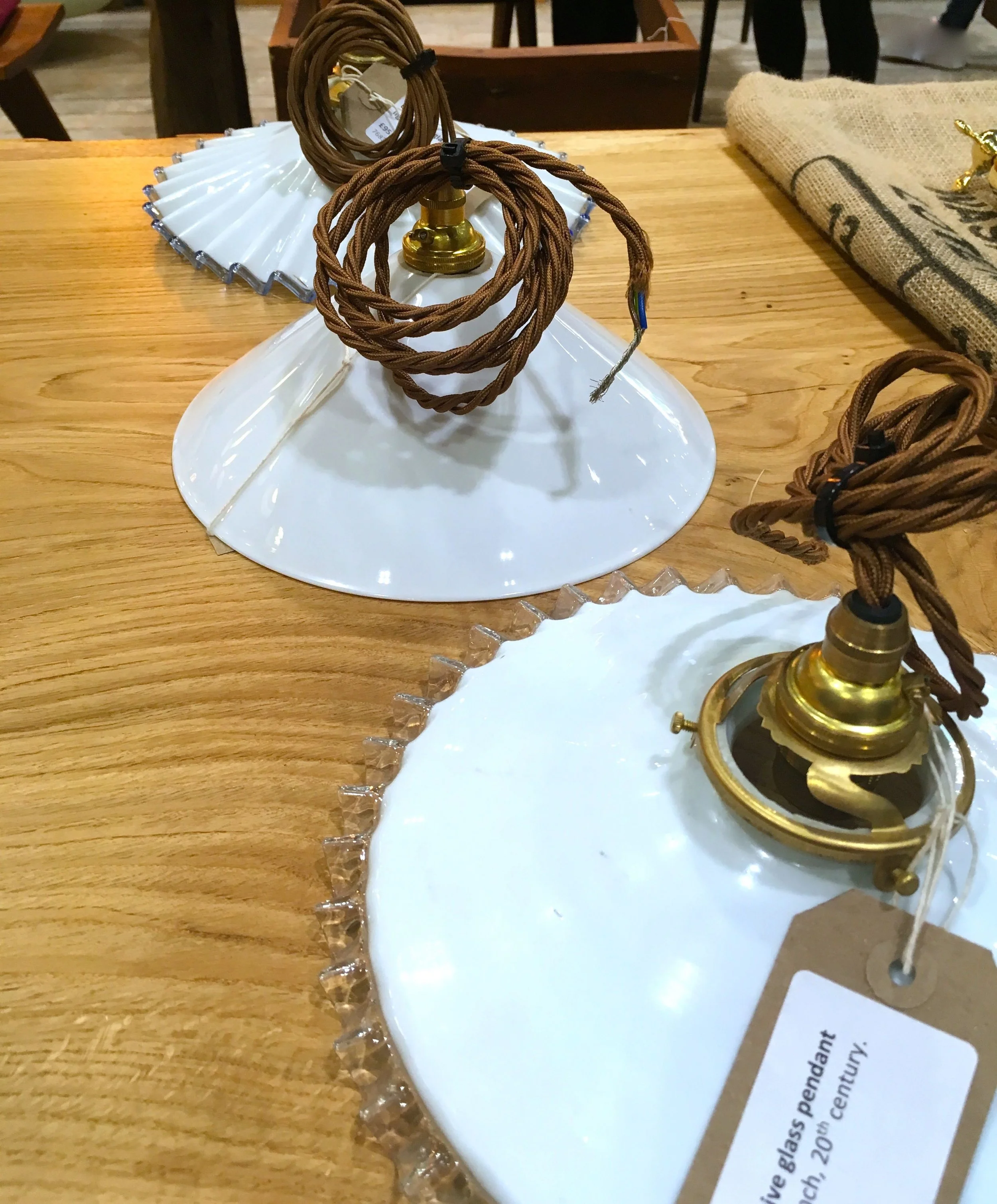 porcelain pendant lights